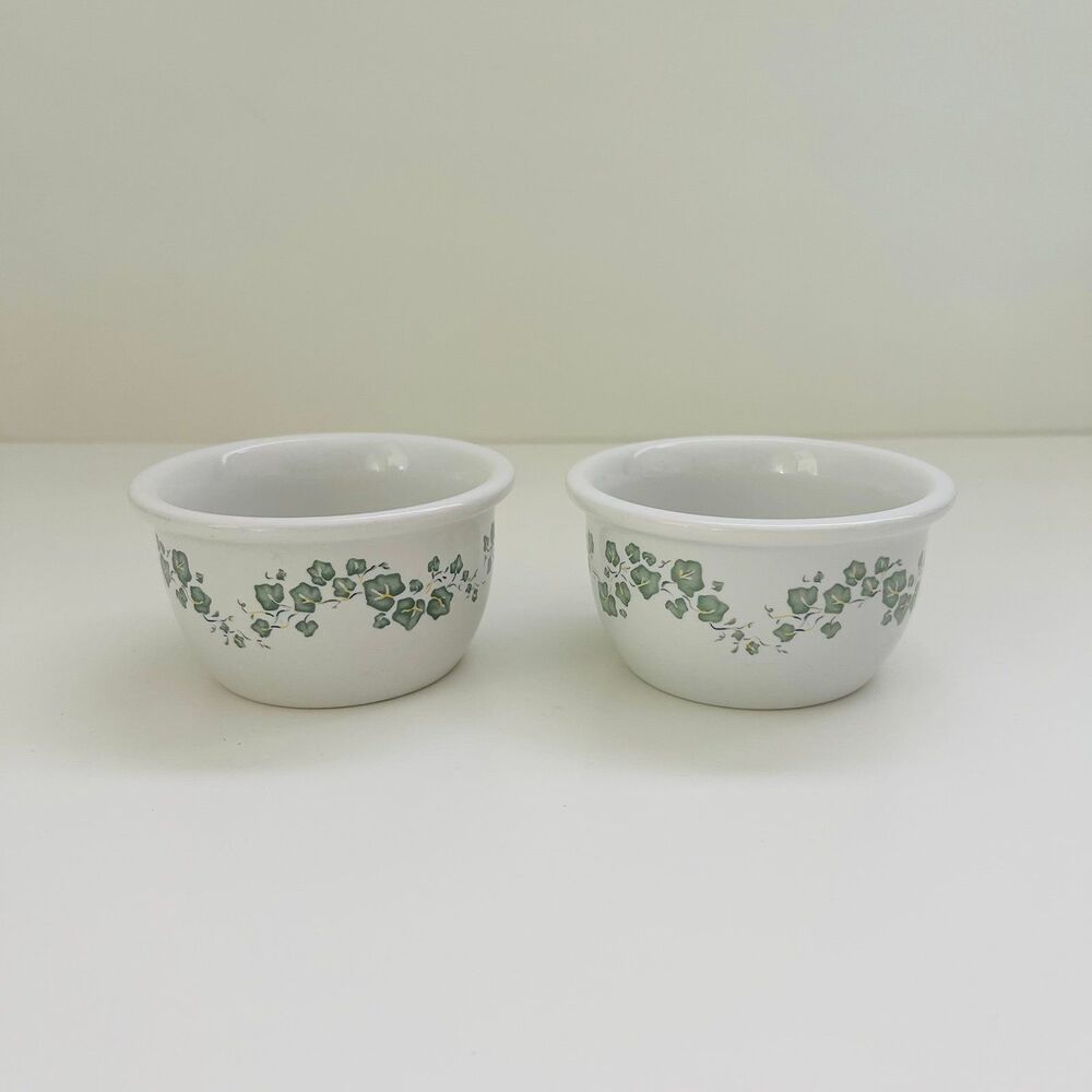 CORELLE Coordinates Callaway Ivy 7 oz. Stoneware Ramekin, Set of 2